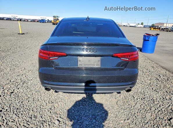 WAUGNAF47HN000640 2017 AUDI A4 Черный Вид сзади