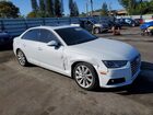 2017 Audi A4 Premium White vin: WAUGNAF48HN020296