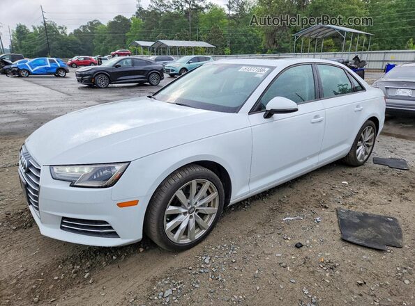 WAUGNAF48HN029418 2017 AUDI A4 Белый Передняя левая четверть