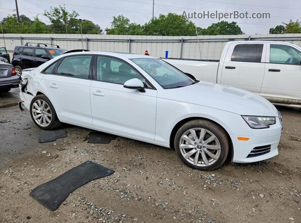 WAUGNAF48HN029418 2017 AUDI A4 Белый Передняя правая четверть