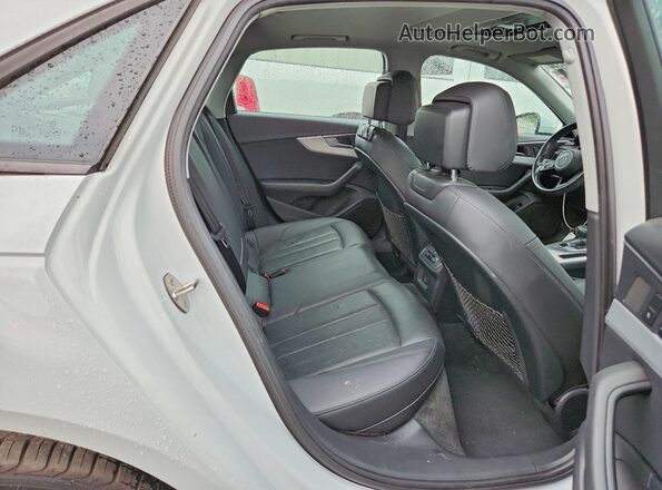WAUGNAF48HN029418 2017 AUDI A4 Белый Вид задних сидений
