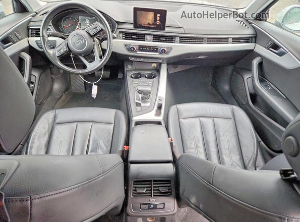 WAUGNAF48HN029418 2017 AUDI A4 Белый Вид панели приборов