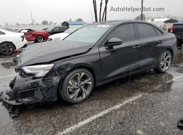 WAUGUDGY4PA093760 2023 AUDI A3 Black Przód lewy