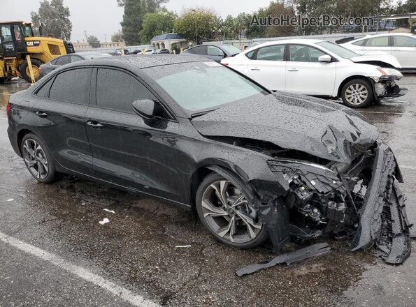 WAUGUDGY4PA093760 2023 AUDI A3 Black Przód prawy