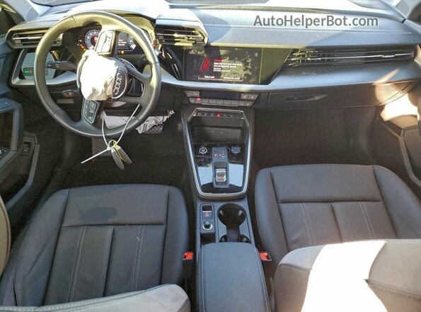 WAUGUDGY4PA093760 2023 AUDI A3 Black Widok deski rozdzielczej