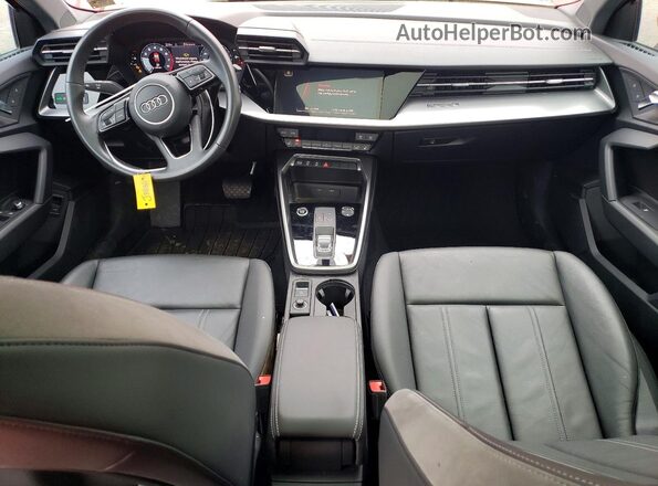 WAUGUDGY9NA105575 2022 AUDI A3 Red Вид панелі приладів