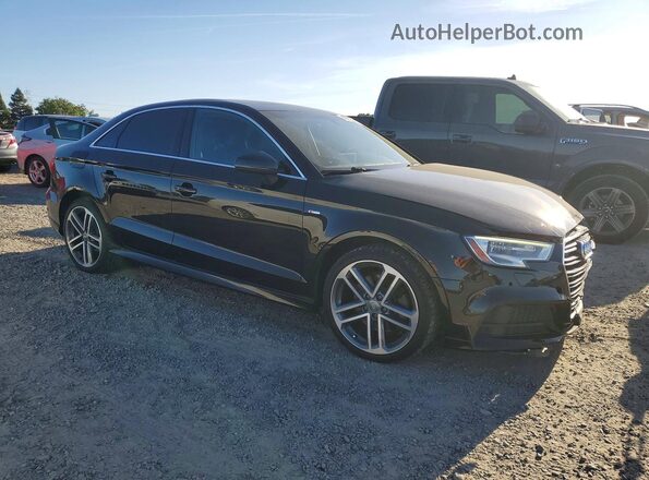 WAUGUGFF4H1024697 2017 AUDI A3 Black Передня права чверть