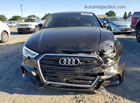 WAUGUGFF4H1024697 2017 AUDI A3 Black Вид спереду