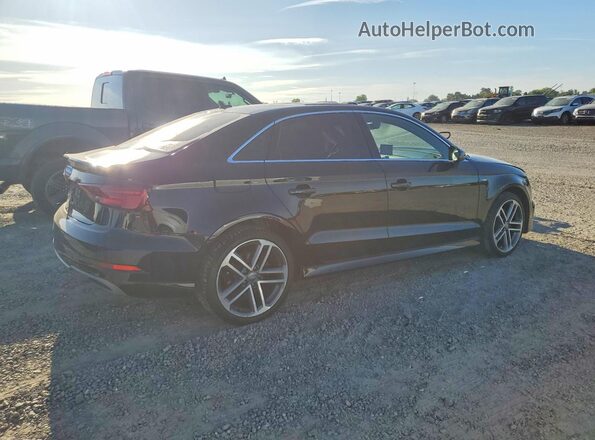 WAUGUGFF4H1024697 2017 AUDI A3 Black Задня права чверть