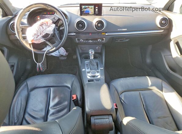 WAUGUGFF4H1024697 2017 AUDI A3 Black Вид панелі приладів