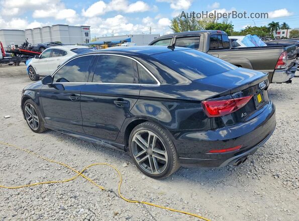 WAUGUGFF7KA075473 2019 AUDI A3 Black Задня ліва чверть