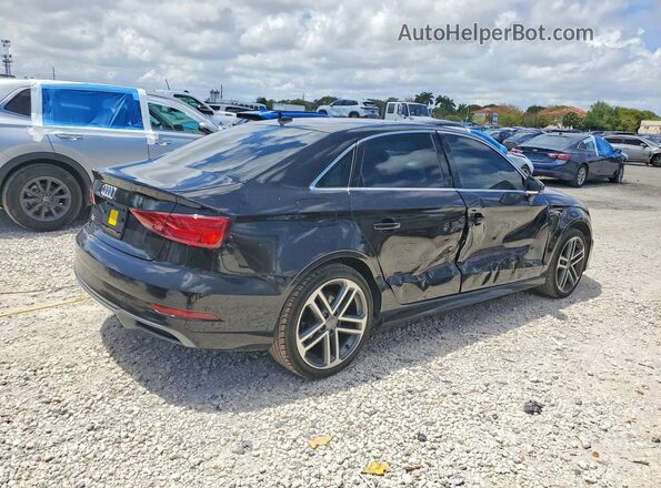 WAUGUGFF7KA075473 2019 AUDI A3 Black Задня права чверть