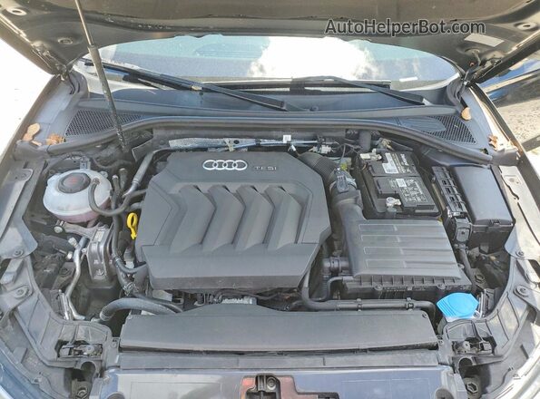 WAUGUGFF7KA075473 2019 AUDI A3 Black Вид задньої частини салону