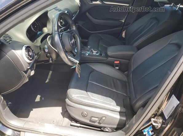 WAUGUGFF7KA075473 2019 AUDI A3 Black Вид салону спереду