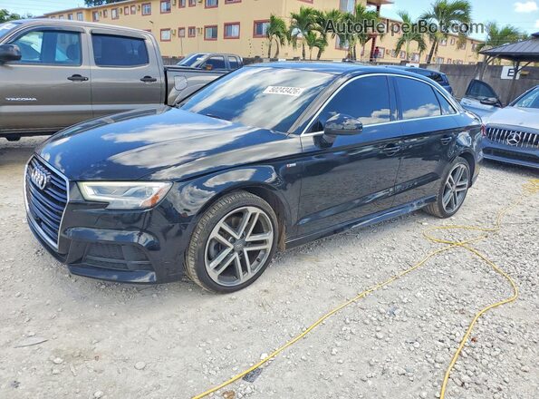 WAUGUGFF7KA075473 2019 AUDI A3 Black Передня ліва чверть