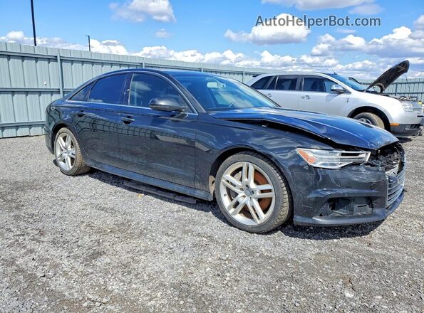 WAUH2AFC2HN052441 2017 AUDI A6 Черный Передняя правая четверть