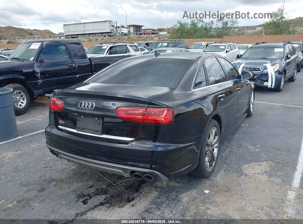 WAUH2AFC8GN123799 2016 AUDI S6 Черный Задняя правая четверть