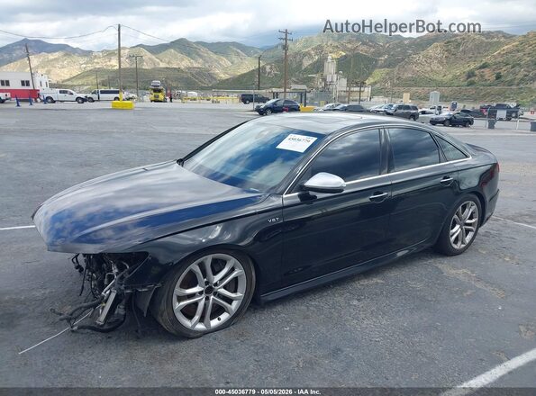 WAUH2AFC8GN123799 2016 AUDI S6 Черный Вид задней части салона