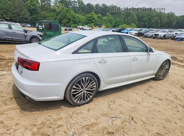 WAUHGAFC3GN016239 2016 AUDI A6 Белый Задняя правая четверть