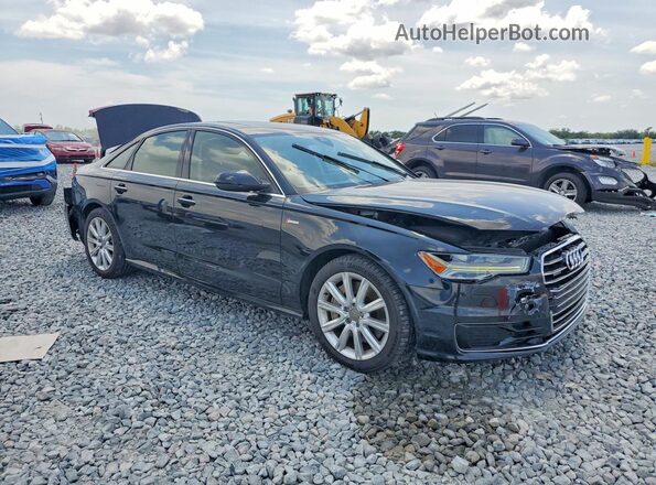 WAUHGAFC4GN011096 2016 AUDI A6 Black წინა მარჯვენა