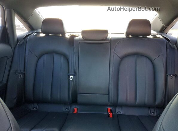 WAUHGAFC9GN094024 2016 AUDI A6 Серебряный Вид задних сидений