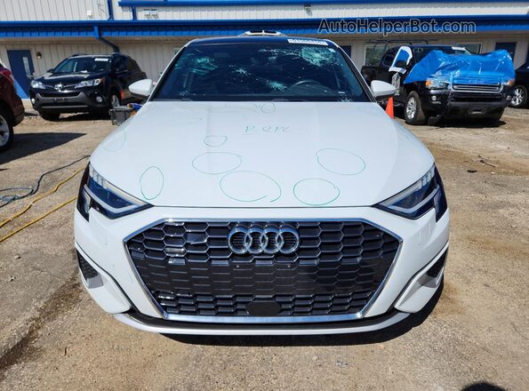 WAUHUDGY0NA086712 2022 AUDI A3 White Vista frontal
