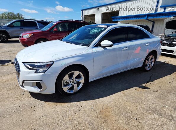 WAUHUDGY0NA086712 2022 AUDI A3 White Vista tres cuartos delantera izquierda