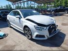 2018 Audi A3 2.0t Premium/2.0t Tech Premium Белый vin: WAUJ8GFF8J1094395