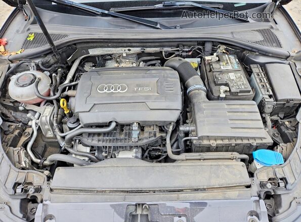 WAUJEGFF4K1027271 2019 AUDI A3 Серый Вид задней части салона