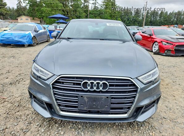 WAUJEGFF4K1027271 2019 AUDI A3 Серый Вид спереди