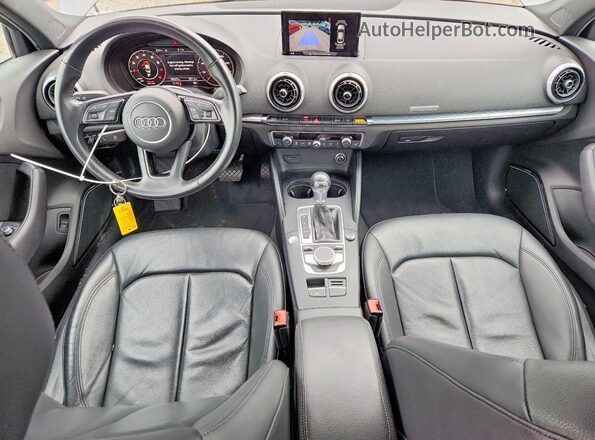 WAUJEGFF4K1027271 2019 AUDI A3 Серый Вид панели приборов
