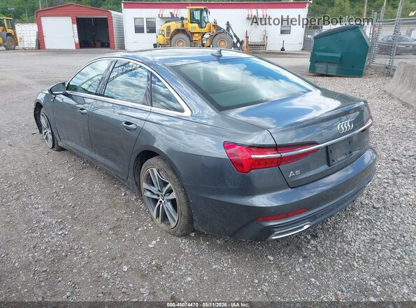 WAUK2AF28MN075195 2021 AUDI A6 Серый Задняя левая четверть