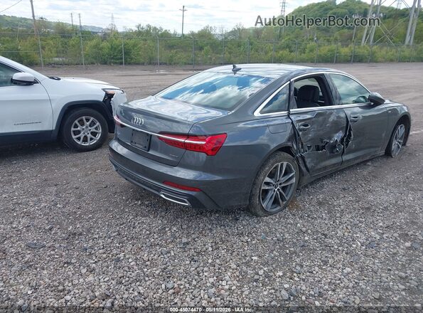 WAUK2AF28MN075195 2021 AUDI A6 Серый Задняя правая четверть