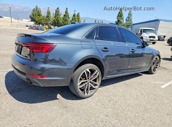 WAUKMAF45JA232552 2018 AUDI A4 Черный Задняя правая четверть
