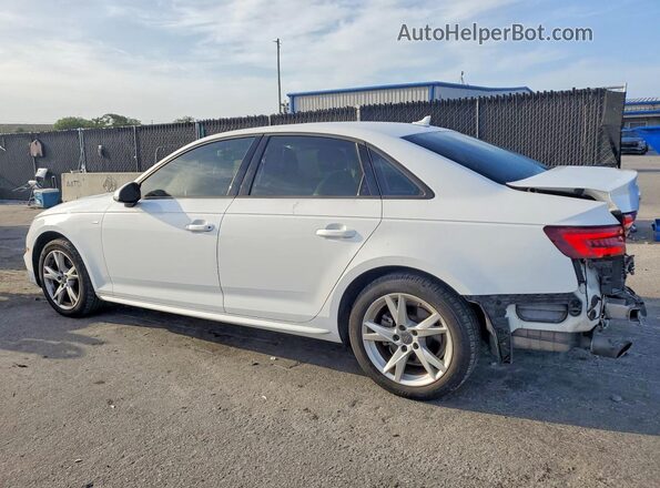 WAUKMAF47JA081133 2018 AUDI A4 Белый Задняя левая четверть