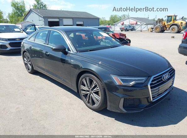 WAUL2AF20LN085061 2020 AUDI A6 Черный Передняя правая четверть