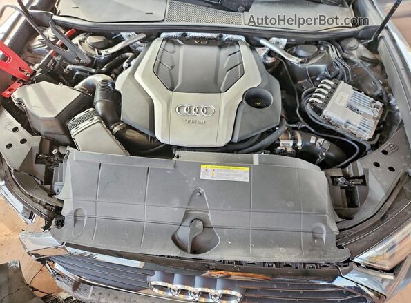 WAUL2AF22LN089693 2020 AUDI A6 Gray Widok wnętrza z tyłu