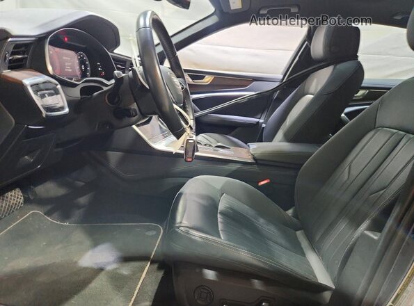WAUL2AF23KN087420 2019 AUDI A6 Черный Вид салона спереди