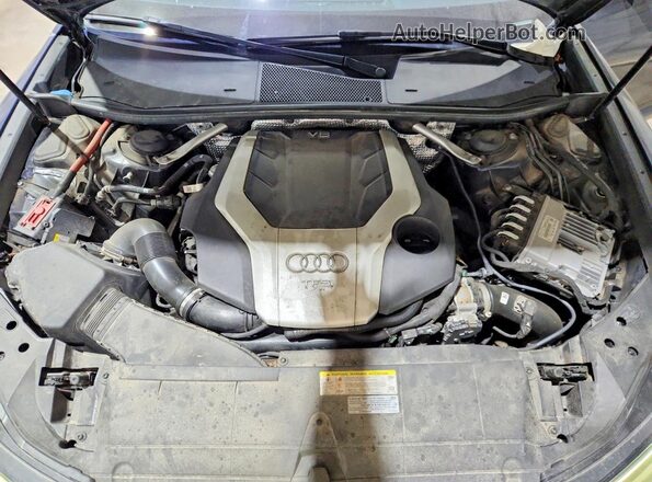 WAUL2AF23KN087420 2019 AUDI A6 Черный Вид задней части салона