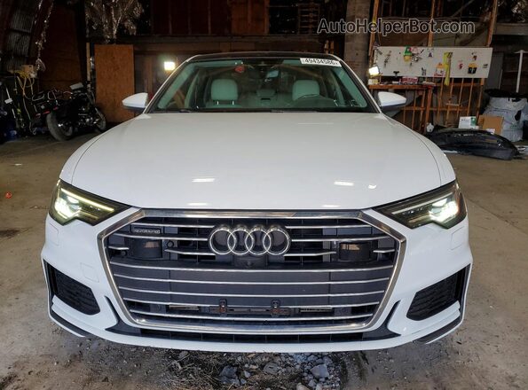 WAUL2AF26KN102895 2019 AUDI A6 Белый Вид спереди