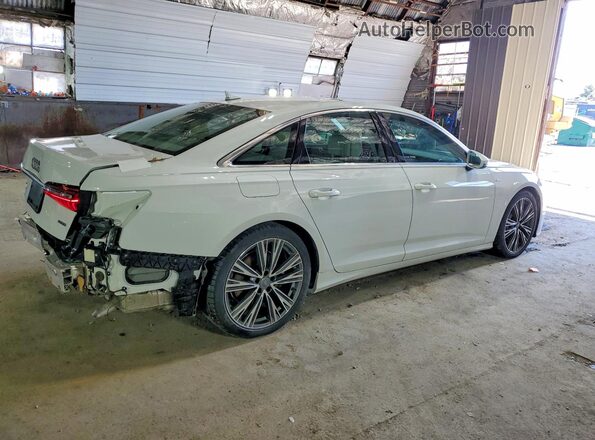 WAUL2AF26KN102895 2019 AUDI A6 Белый Задняя правая четверть