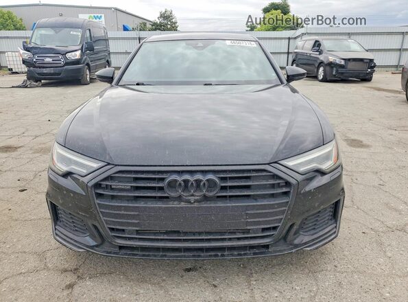 WAUL2AF28KN080897 2019 AUDI A6 Black წინა ხედი