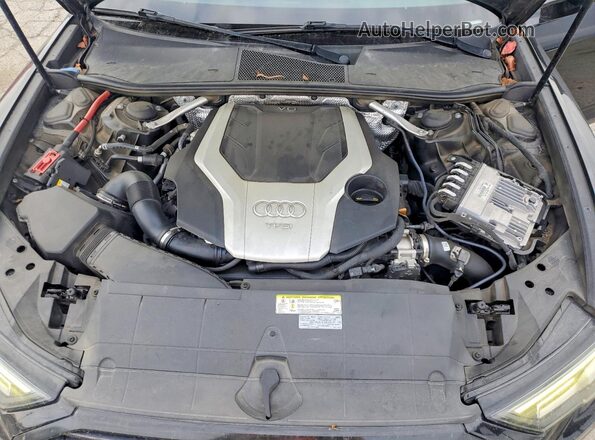 WAUL2AF28KN080897 2019 AUDI A6 Black უკანა სალონის ხედი