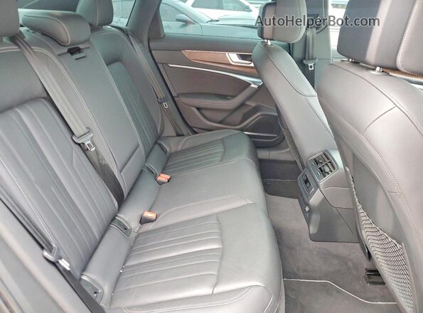 WAUL2AF28KN080897 2019 AUDI A6 Black უკანა სავარძლების ხედი