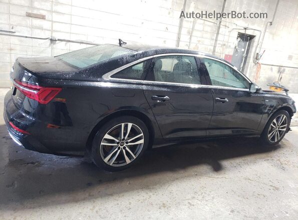 WAUL2AF28MN077873 2021 AUDI A6 Черный Задняя правая четверть