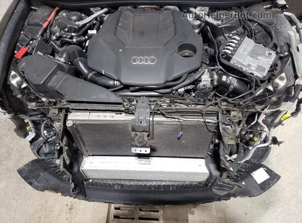 WAUL2AF28MN077873 2021 AUDI A6 Черный Вид задней части салона