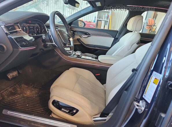 WAULDAF86PN008988 2023 AUDI A8 Blue წინა სალონის ხედი