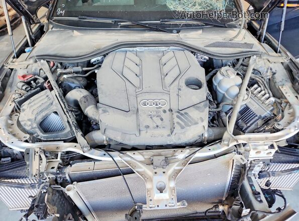 WAULDAF86PN008988 2023 AUDI A8 Blue უკანა სალონის ხედი