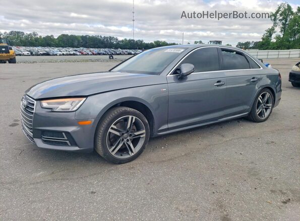 WAULMAF40JN010448 2018 AUDI A4 Серый Передняя левая четверть