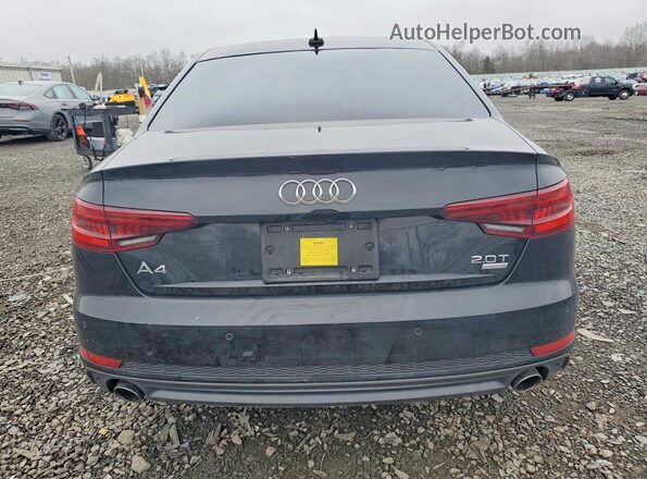 WAULMAF47JA213098 2018 AUDI A4 Черный Вид сзади